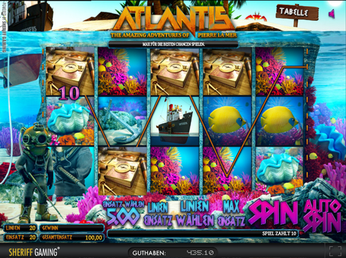 atlantis online slot im sunmaker casino